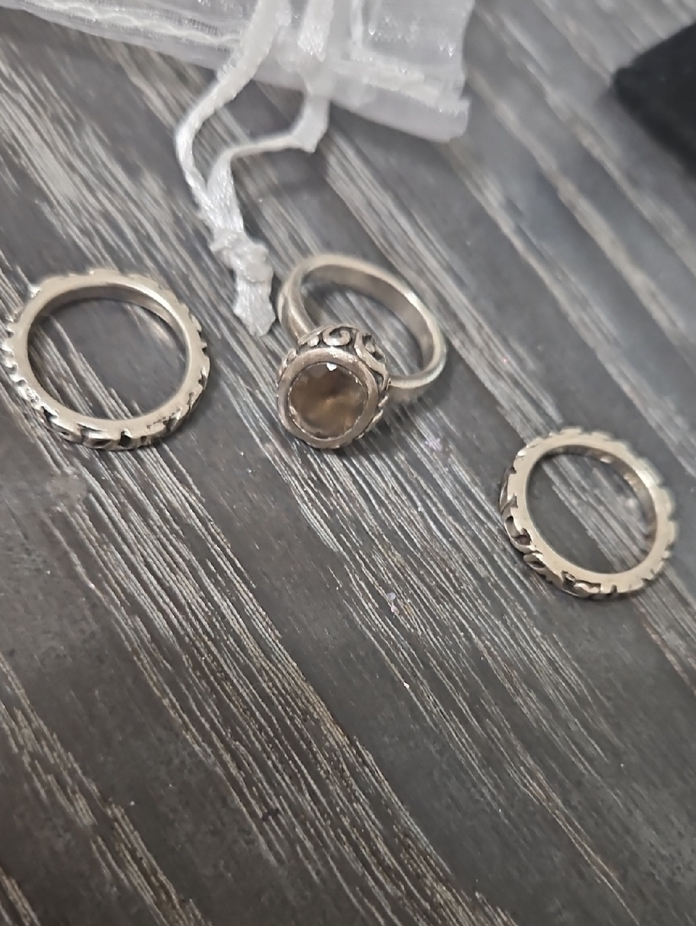 Silpada Silver Ring Stack Set - Picture 4 of 4